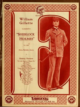 Sherlock Holmes. Essanay Studios 1916.